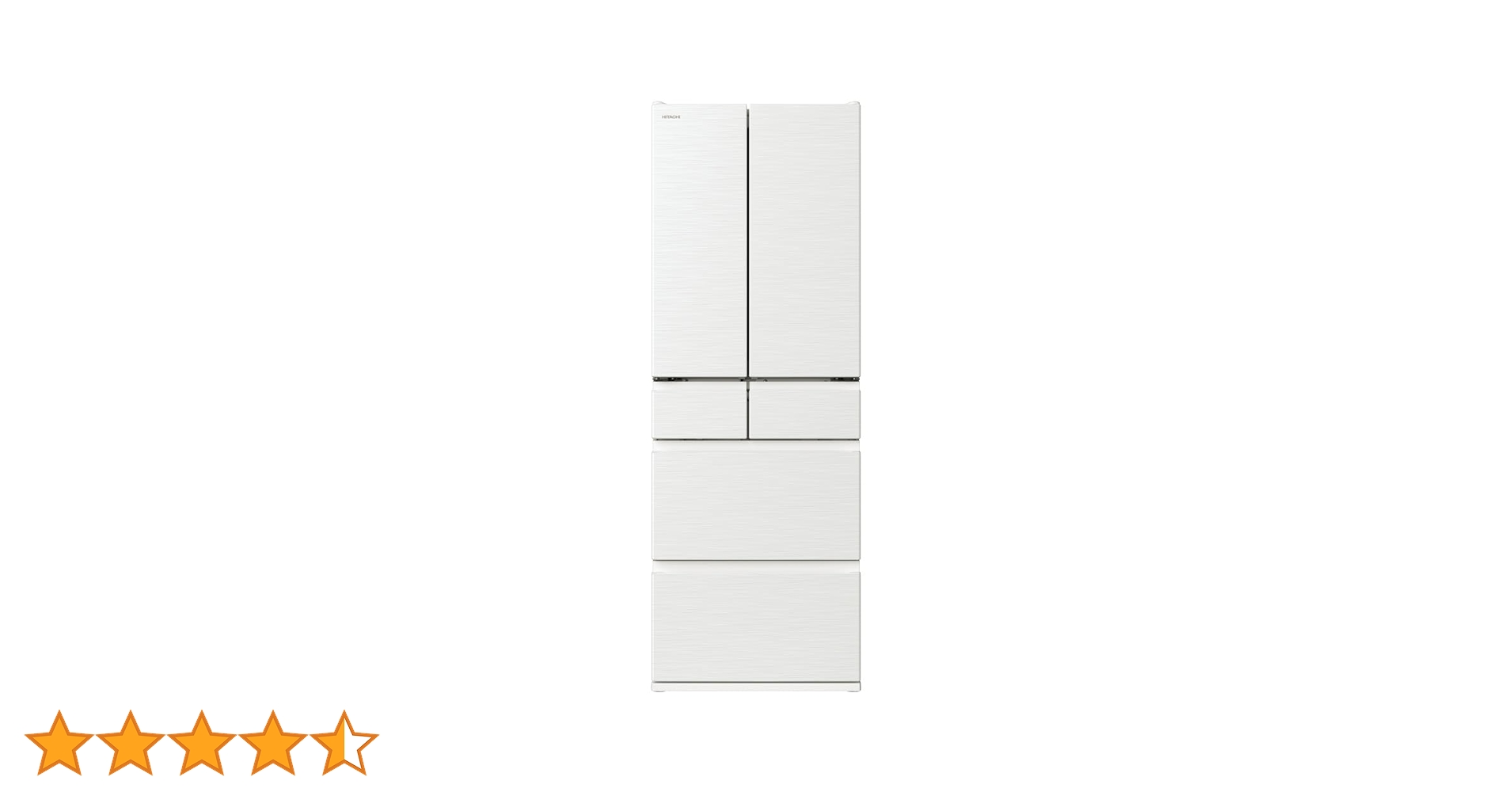 日立★冷蔵庫★幅65cm★485L★フレンチドア★R-HW49S N 2022年 日立 HITACHI 冷蔵庫 HWタイプ 6ドア フレンチドア(観音開き